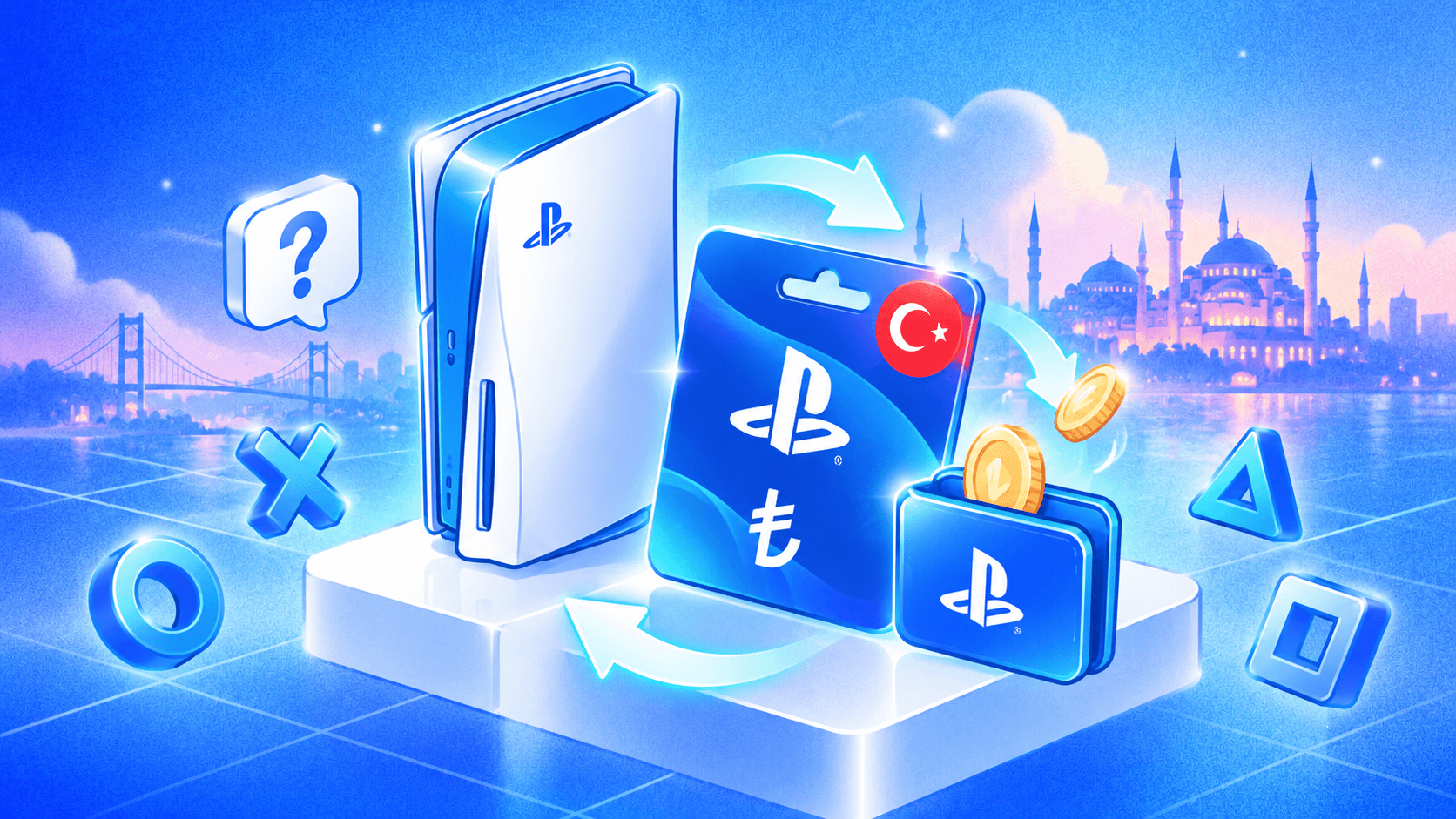 Как пополнить турецкий PS Store из России в 2026: гайд по покупке карты в лирах