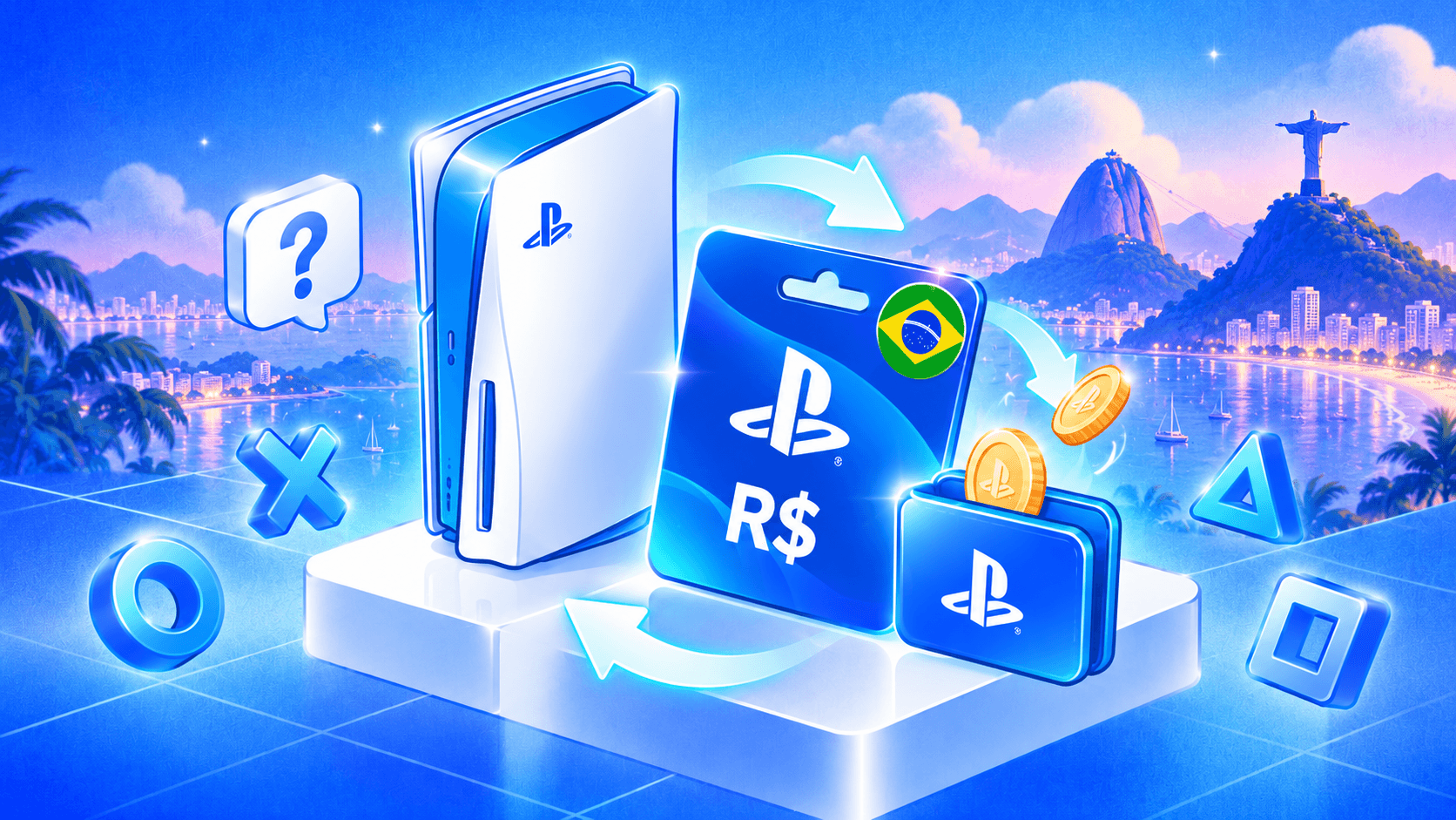 Как пополнить бразильский PS Store из России в 2026: гайд по покупке карты в реалах