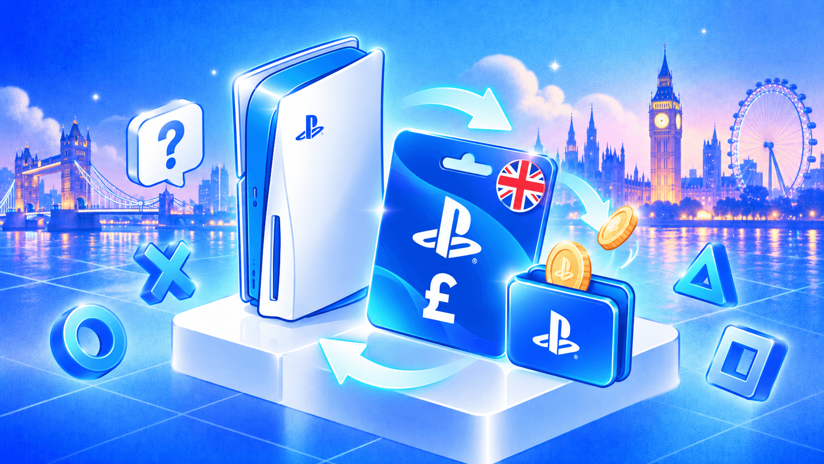 Как пополнить британский PS Store из России в 2026: гайд по покупке карты в фунтах